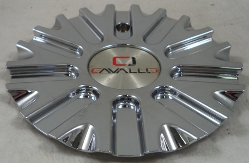 Cavallo Wheels Chrome Custom Wheel Center Cap Caps # C240L191S - Bild 1 von 4