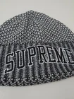 Beanie Fair Isle Nero FW20 Supreme