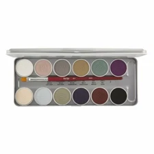 Ben Nye MagiCake 12 Color Aqua Creature Palette CFK-14