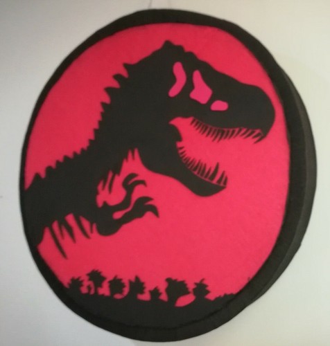 LOGOTIPO DEL MUNDO JURASICO PIÑATA, FIESTA DE CUMPLEAÑOS DEL PARQUE JURASICO, CUMPLEAÑOS DE DINOSAURIOS - Imagen 3 de 4