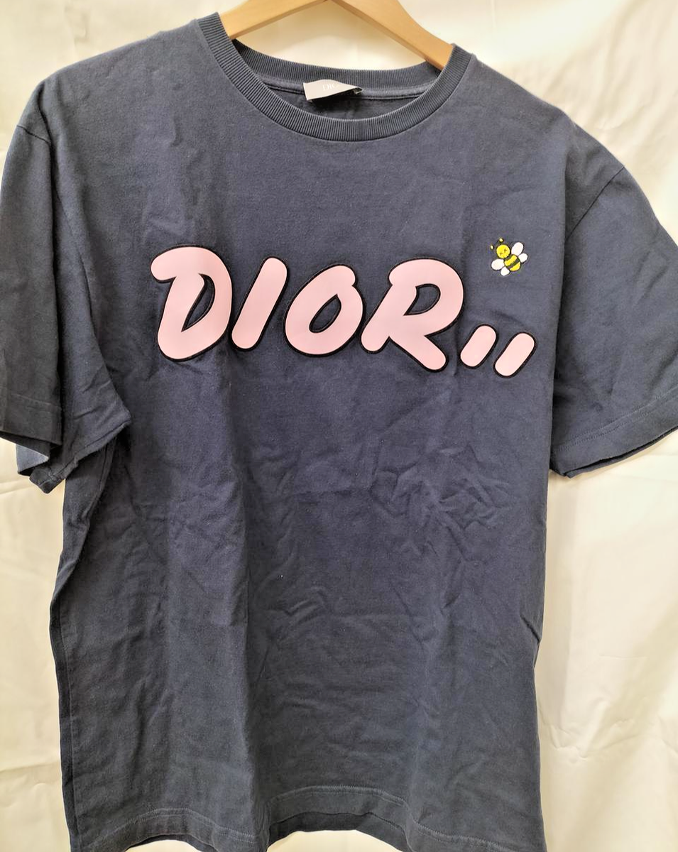 トップス Dior kaws xs bee 19ss KAWS x Dior Bee T-Shirt Black Men's - SS19 - US