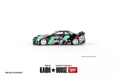 ミニカー KAIDO HOUSE LTD EDN NISSAN GT-R R33 Kaido House x MINI GT 1:64 SKYLINE GT-R (R33) HKS V1 Model