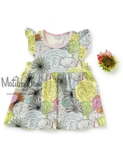 Girls Matilda Jane Platinum Floral Artsy Maddy Top size 12 NWOT