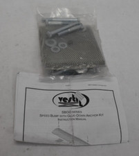 Vestil SB-36-GDK 4-Hole Glue-Down Installation Kit for Speed Bump Steel