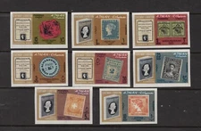 United Arab Emirates Ajman Scott 37-44 Stanley Gibbons Catalogue 1965