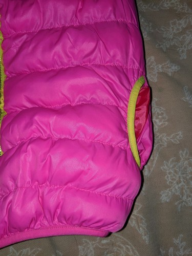 Missmatched Girls Sz. 10 Reversible Puffer Vest. Great Design, Fun - Picture 8 of 11