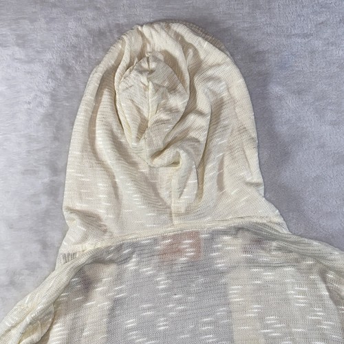 Sudadera con Capucha Skies Are Azul Para Mujer S Marfil Frente Abierto Top Cárdigan Bolsillos - Imagen 16 de 20