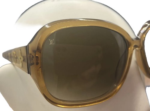 LOUIS VUITTON AVA Sunglasses Tortoise Obsession Z0806W Glitter Monogram Frame - Picture 5 of 11