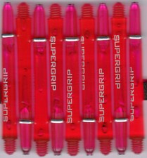 1.75in. 2ba HOT PINK HARROWS SUPERGRIP Dart Shafts  Springs: 1 set of 3