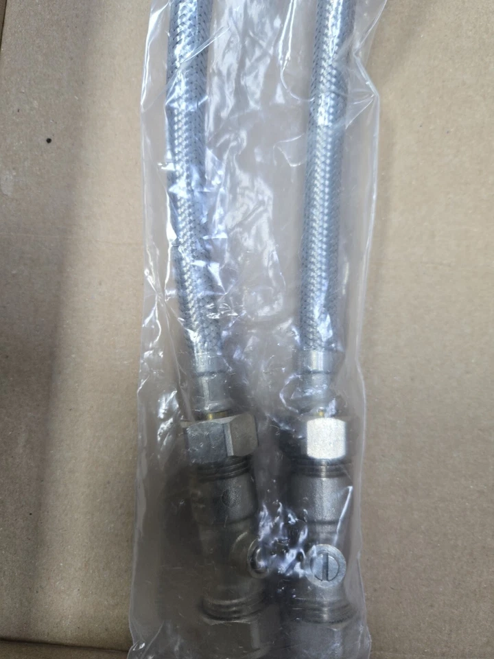 Bristan Cashew Kitchen Sink Mixer Tap Double Lever Modern ELChrome ACCESSORIES  - Image 2 of 4