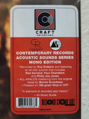 Art Pepper Meets The Rhythm Section 2022 RSD 180g LP MINT SEALED