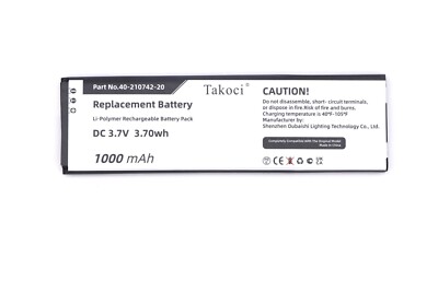 RTI Battery for T1 T2+ T2B T2C T2Cs T2i T2X T3 T3X Replacement 40-210742-20