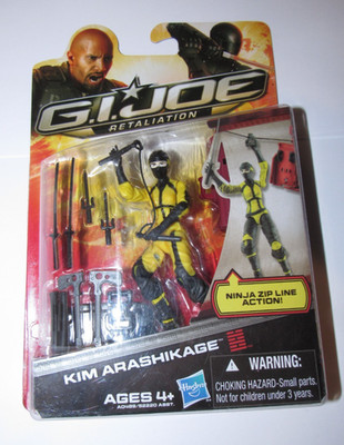 GI Joe 3.75 figure Retaliation Kim Arashikage NEW | eBay