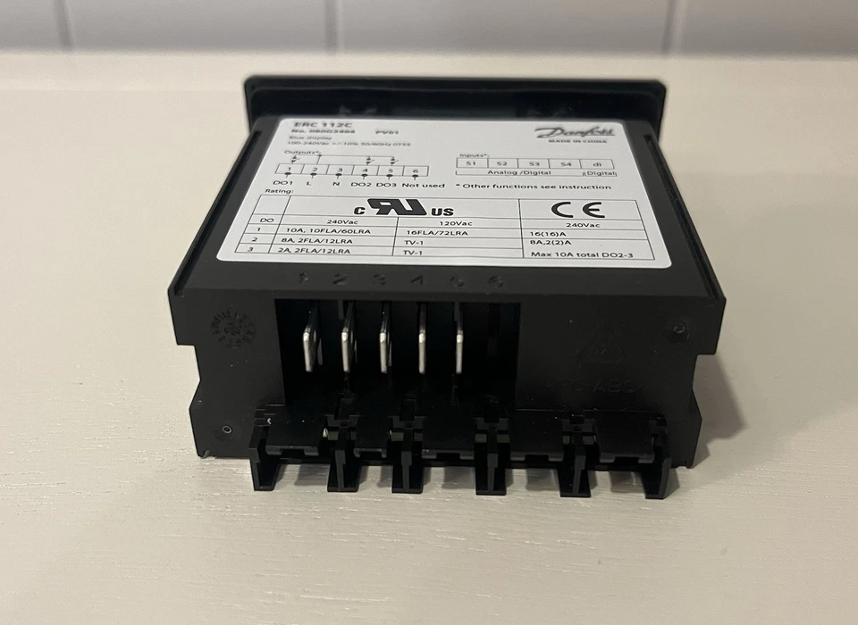 Unidad de Control Electrónico de Refrigeración Danfoss ERC 112C Nº 080G3494 Foto 2 de 4