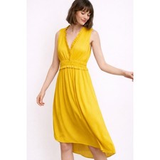 Maeve Anthropologie La Habana Dress in Mango Size XS 