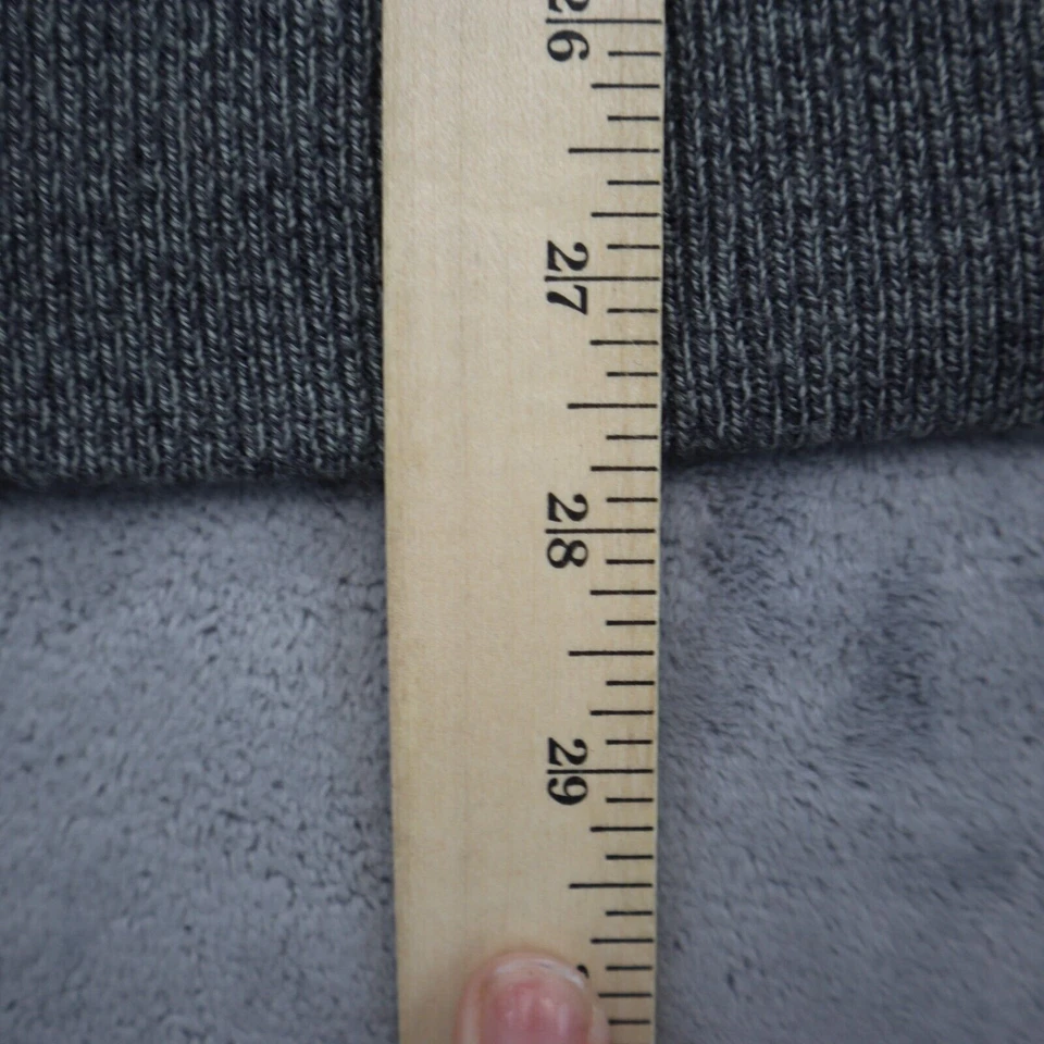 Chaleco Suéter Eslabón Ciprés Hombres M Gris Cremallera Completa Golf Cuello Simulado Informal 100% Acrílico Foto 3 de 4