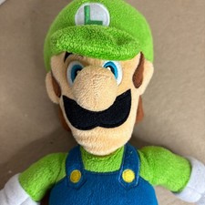 Nintendo Super Mario Luigi 9  Plush Jakks Pacific Stuffed Toy Authentic