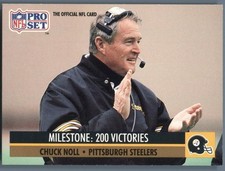 1991 Pro Set #23 Chuck Noll
