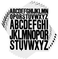 Selbstklebende Buchstaben 624 StüCk Vinyl Aufkleber Wetterfest Diy Scrapbook