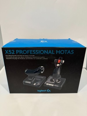 Logitech X52 Professional HOTAS Flight System Joystick Throttle
