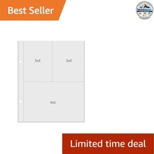 3x4/4x6 Page Protectors 2005 Mix and Match Multi-Colored 0.08 kg 6-Inch Long
