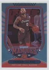 2020-21 Panini Chronicles Marquee Teal Damian Lillard #257 0fy0