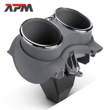 Getr&auml;nkehalter Mittelkonsole Schwarz+Grau f&uuml;r Mercedes-Benz CLS C219 55-550