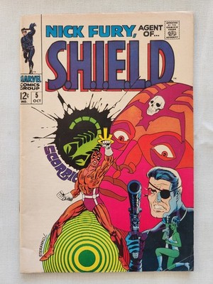 Nick Fury, Agent of S.H.I.E.L.D. #5 (1968 Marvel)   Steranko   Scorpio Storyline