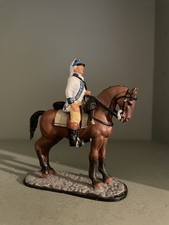 Mounted Lead Toy Soldier by Del Prado Officer Continental Light Dragoons 1871