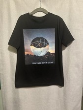 Old Navy Active Go-Dry Cool Mesh Graphic Black T-Shirt Basketball Boys M 8