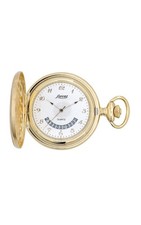 Orologio da tasca Lorenz Mezzaluna 030216BB Watch Quarzo Acciaio Dorato Data