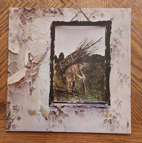 LED ZEPPELIN / UNTITLED ~ Led Zep IV ~ '71 Atlantic SD 7208 Album w Inner Sleeve