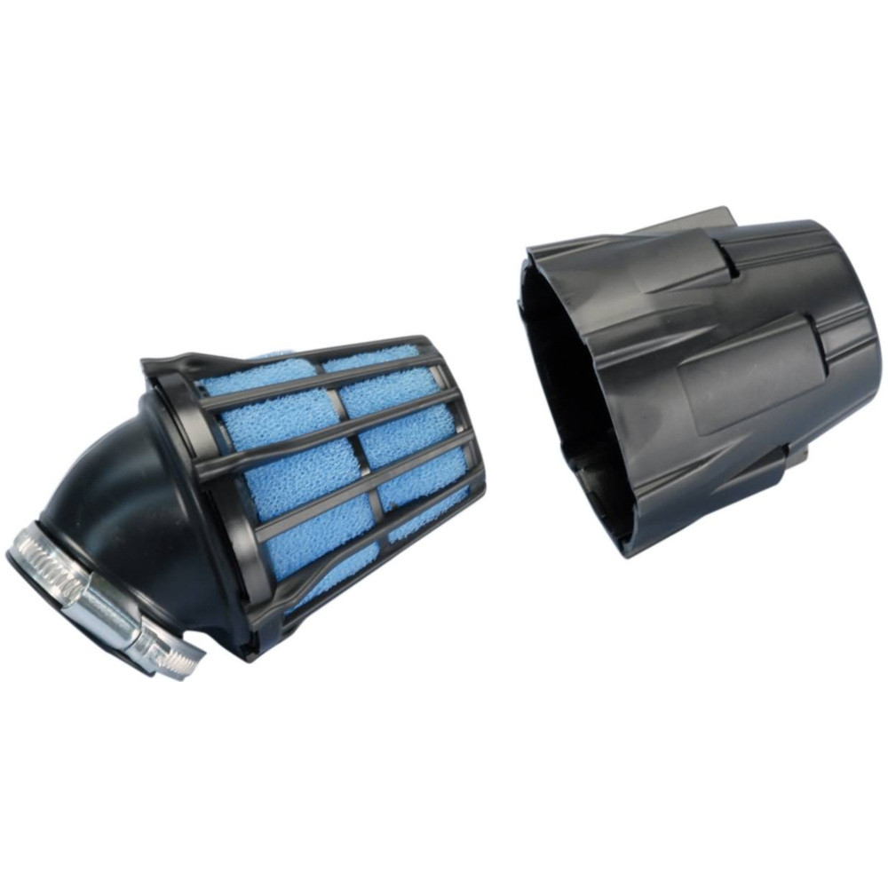 Lufi Racing Polini Luftfilter 37mm 30° mit Schutzkappe – für