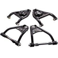 4Pcs Front Heavy Duty Upper & Lower Control Arms for Pontiac Ventura 1971-1974