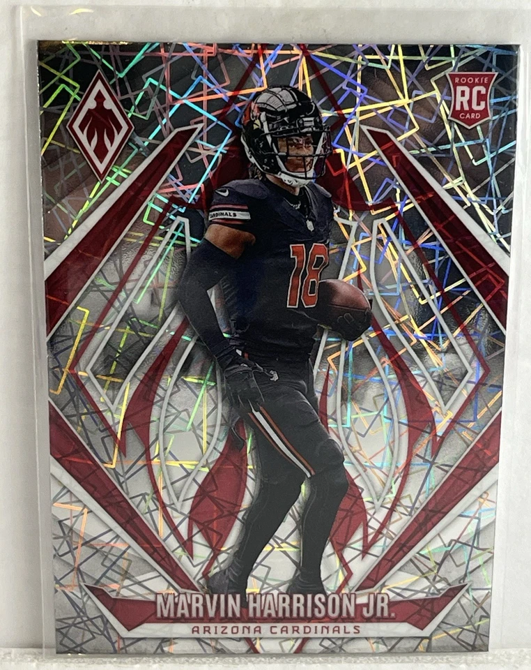 Boneco Marvin Harrison NFL Teenymates 1" com Phoenix LAZER PRIZM RC. CARDINALS WR - Imagem 3 de 4