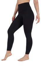 90 Degree By Reflex High Waist Legging 7/8 Tummy Medium, Classic Black