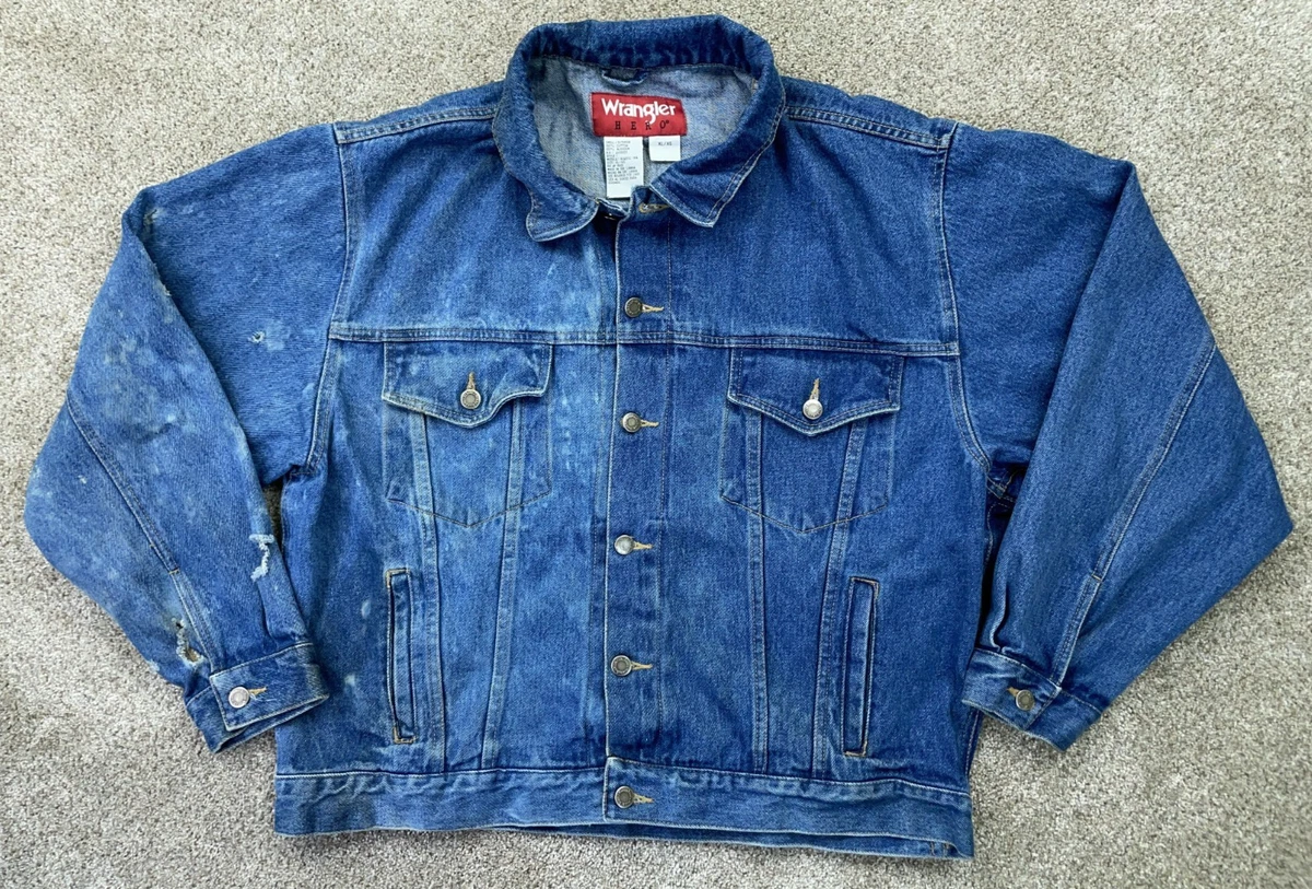 Wrangler HERO デニムカバーオール Mサイズ　最終値下げ Wrangler Hero Denim Jacket for sale - eBay