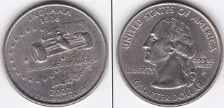 1 / 4 dollar 2002 P SUP