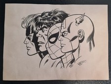 Dachboden Fund/Comic /Sammeln/ Retro/Zeichnung/ Alt/ Kunst/ 