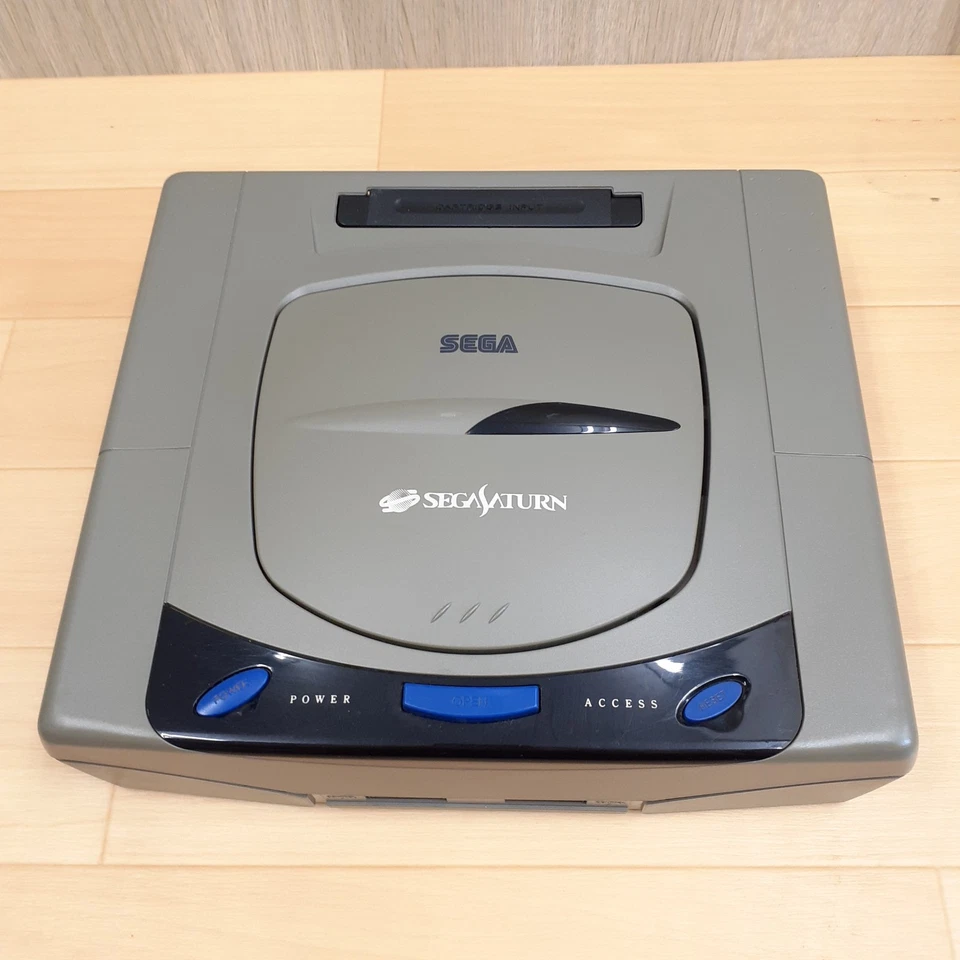 Sega Saturn Console in box 2 controllers &5 games Japan CIB SB1127 *US DUTY PAID - Image 2 of 4