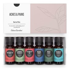 Edens Garden Essential Oils Aches  Pains 6 Set 10 ml