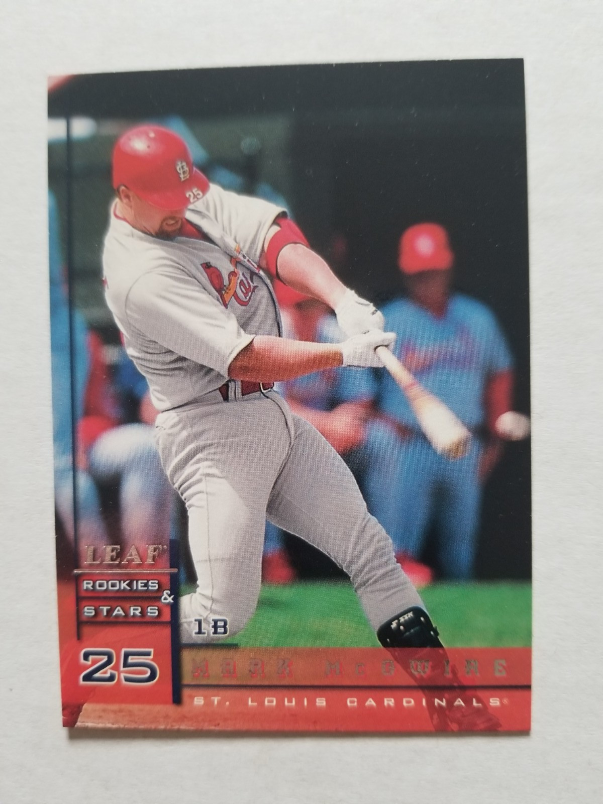 Mark McGwire 1998 Leaf Rookies & Stars #41