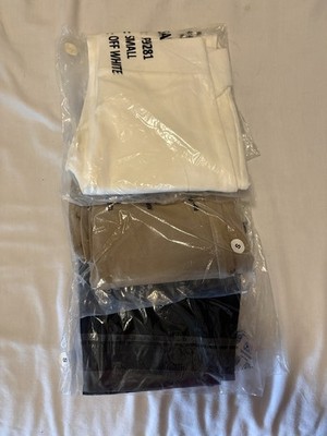 Active USA Women's Ankle Leggings S Assorted Colors Off White Beige Black