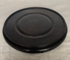 Vintage Oriental Carved Decorative Wooden Vase Display Stand For 15cm Ø Vase