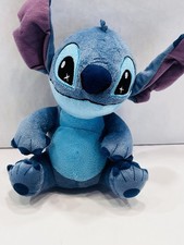 Lilo Stitch Plush Stuffed Animal Disney Character Toy Blue Alien 9 Inch BIN 52