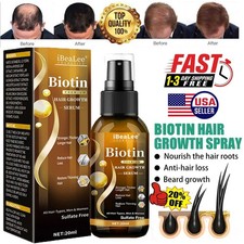 2025 Biotin Premium Hair Growth Serum, Biotin Hair Growth Spray, Biotin Thick...