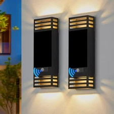 LANFU LED Modern Rectangular Outdoor Wall 13.78inch -2 Layer, HB-061102 