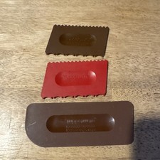 Lot Of 3 Tupperware Double Sided Cake Decorator Icing Frosting Trimmer/Spreader