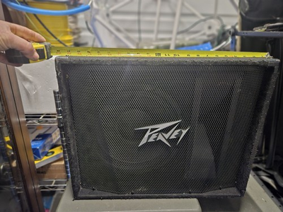 #ad Peavey PV 12M 12quot; Floor Monitor 46hrs Of Use For School Assemblies $159.00