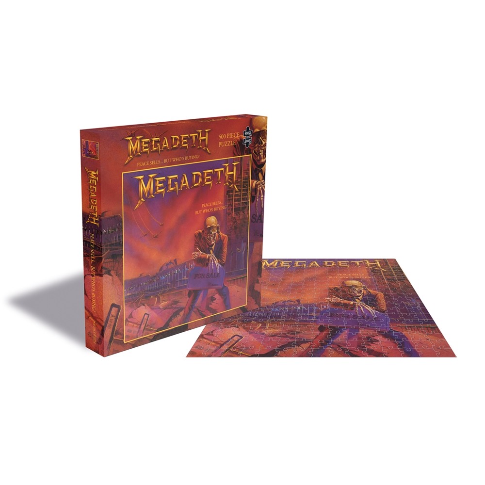 Megadeth Peace продают...Но кто же покупает? (Пазл из 500 кусочков)